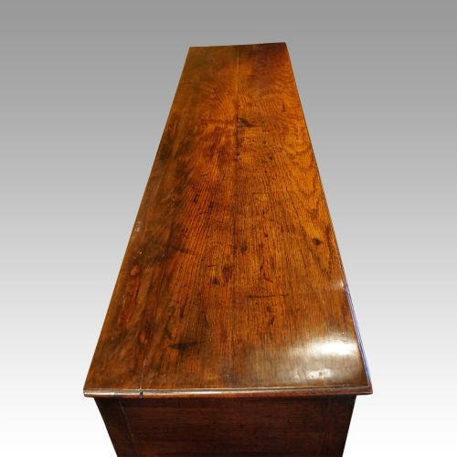 fig 6. Georgian oak pot board dresser