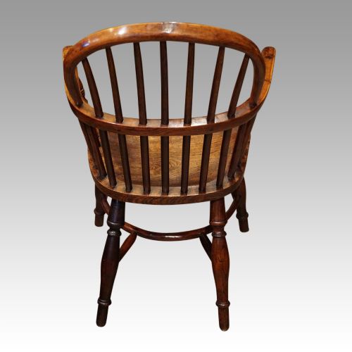 fig 2. 19thc. yew child's chair