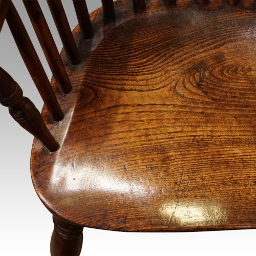 fig 3. 19thc. yew child's chair