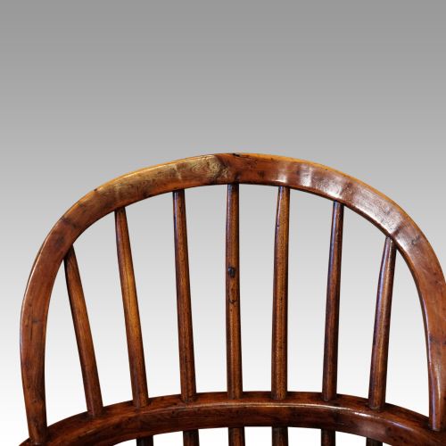 fig 5. 19thc. yew child's chair