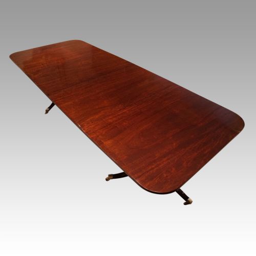 fig 8. Antique mahogany large dining table