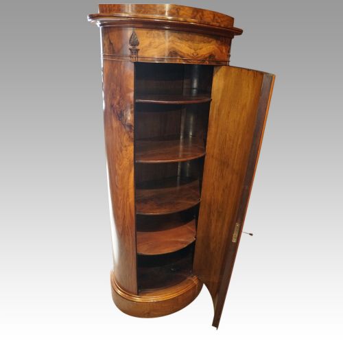 fig 4. Antique walnut drinks cabinet