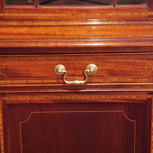 fig 4. Edwardian inlaid bookcase