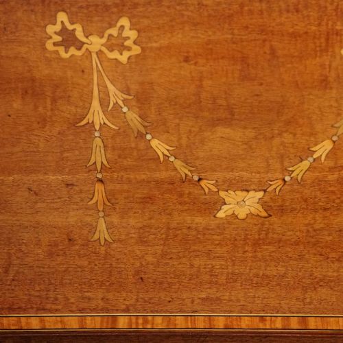 fig 5. Edwardian inlaid bureau bookcase