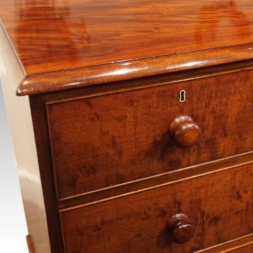 fig 1. 19thc. mahogany chest of drawers
