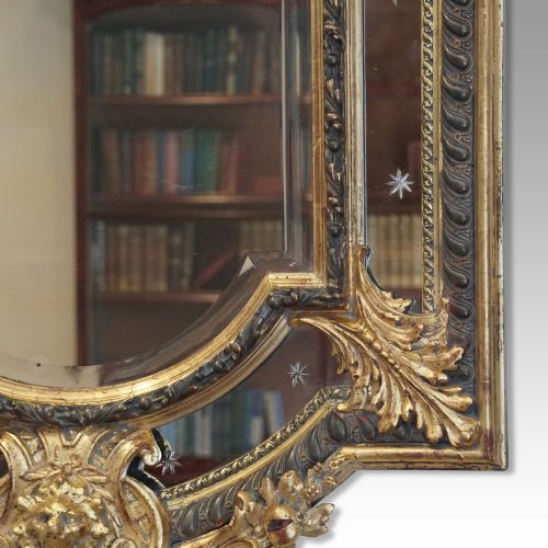 fig 4. Large 19thc. gilt mirror