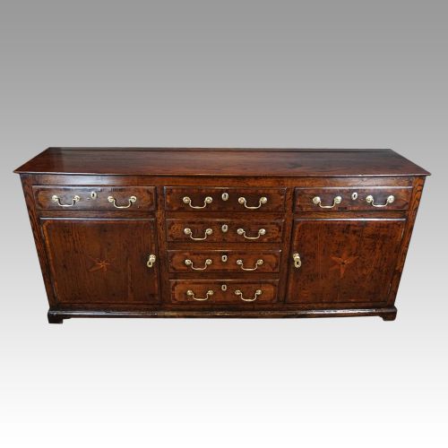 Antique Oak Dresser Base