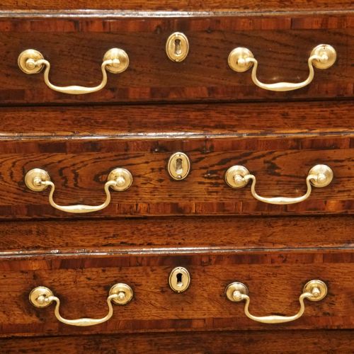 fig 2. Antique oak dresser base