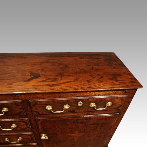 fig 3. Antique oak dresser base
