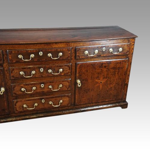 fig 5. Antique oak dresser base