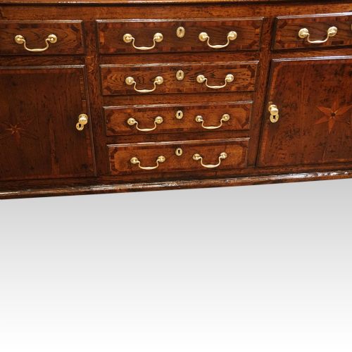 fig 6. Antique oak dresser base