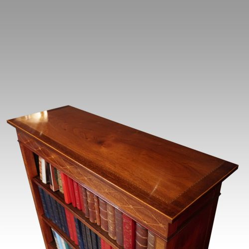 fig 5. Edwardian inlaid open bookcase
