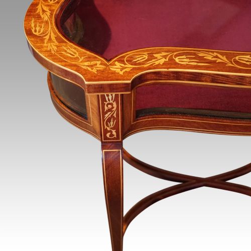 fig 2. Edwardian inlaid bijouterie cabinet