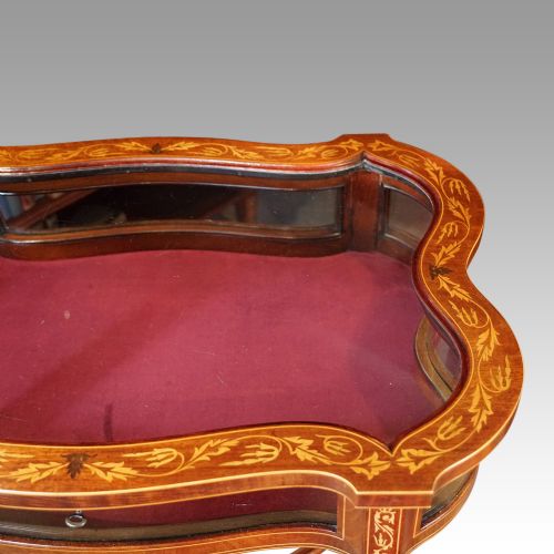 fig 5. Edwardian inlaid bijouterie cabinet