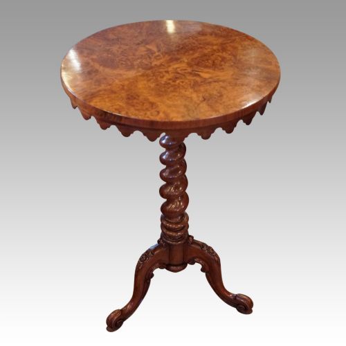 Victorian Walnut Wine Table