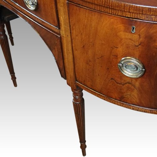 fig 5. Regency mahogany sideboard