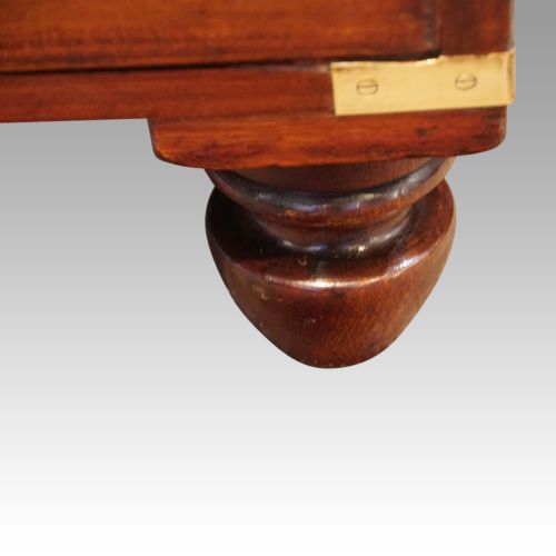 fig 3. Victorian mahogany campaign chest