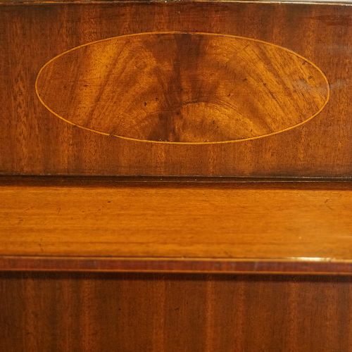 fig 6. George V mahogany waterfall bookcase