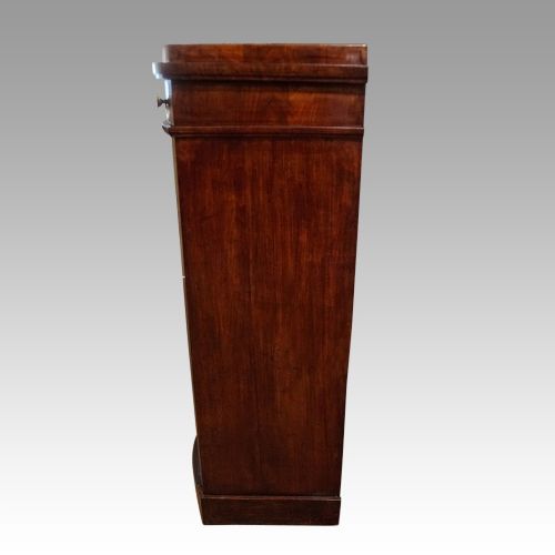 fig 5. 19thc. bow front pillar cupboard