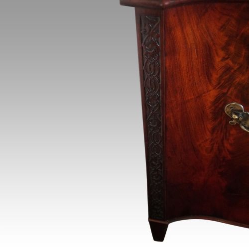 fig 1. Chippendale style mahogany chest
