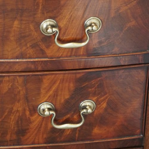 fig 6. Chippendale style mahogany chest