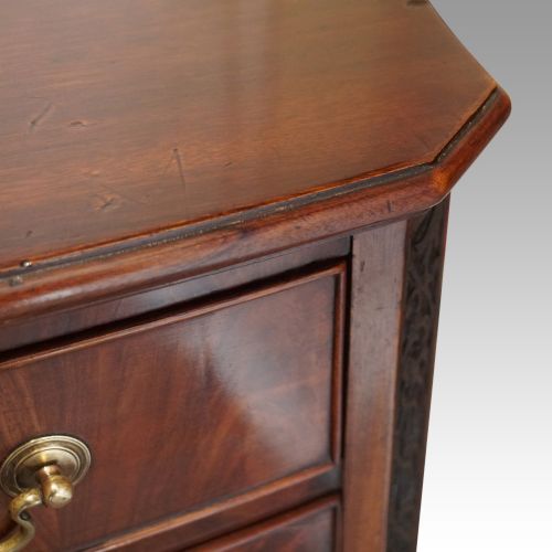 fig 7. Chippendale style mahogany chest