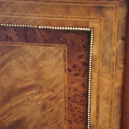 fig 1. Victorian inlaid walnut credenza