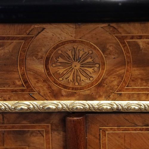 fig 8. Victorian inlaid walnut credenza