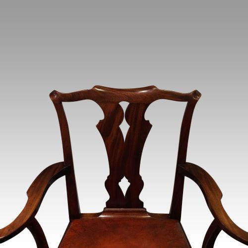fig 2. Set of 8 mahogany Georgian style chairs