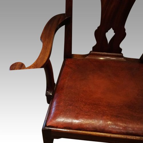 fig 3. Set of 8 mahogany Georgian style chairs