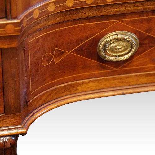 fig 2. Edwardian inlaid mahogany display cabinet
