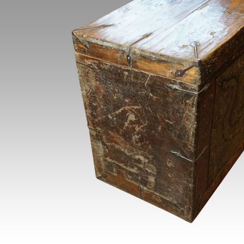 fig 2. Antique Tibetan dragon chest