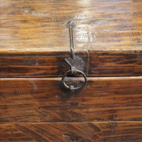 fig 4. Antique Tibetan dragon chest