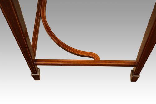 fig 8. Edwardian inlaid mahogany cylinder desk