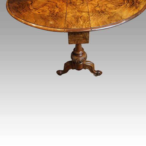 fig 3. Victorian walnut Sutherland coffee table