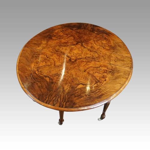 fig 5. Victorian walnut Sutherland coffee table