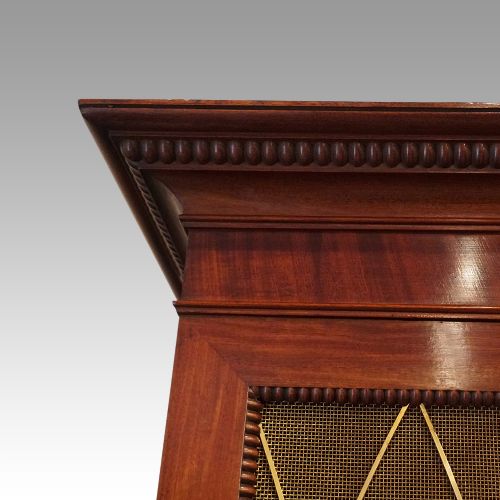 fig 2. William IV mahogany library bookcase