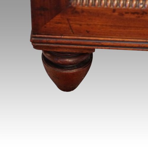fig 6. William IV mahogany library bookcase