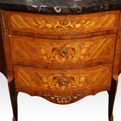 fig 2. Continental small marquetry chest
