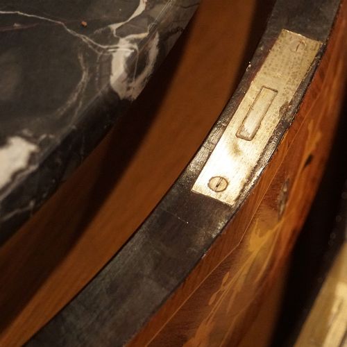 fig 3. Continental small marquetry chest