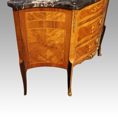 fig 7. Continental small marquetry chest