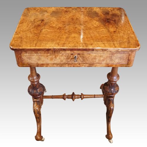 Victorian Walnut Worktable