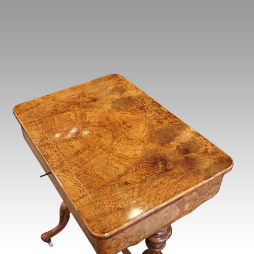fig 8. Victorian walnut worktable