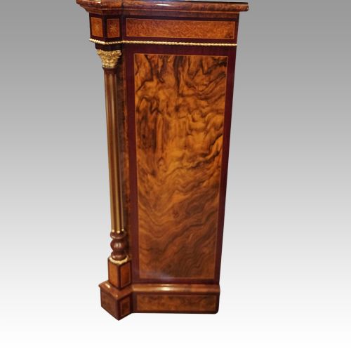fig 6. Victorian inlaid walnut credenza