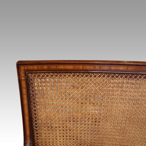 fig 4. 19thc. mahogany library chair