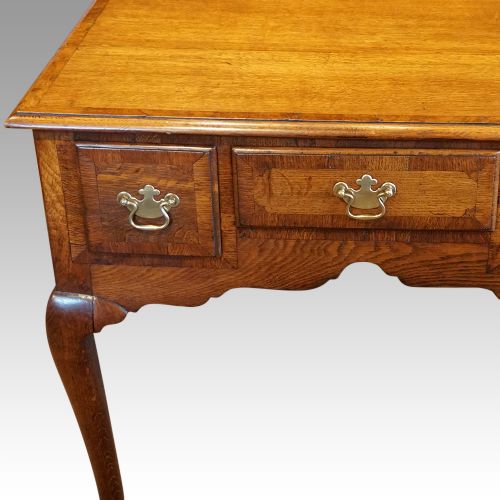 fig 1. Antique Oak Lowboy
