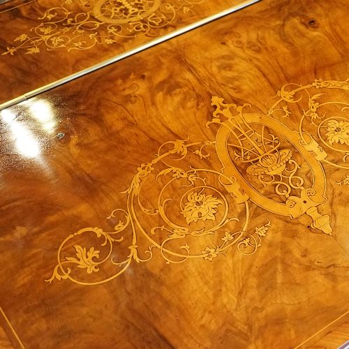 fig 5. Victorian walnut Davenport desk