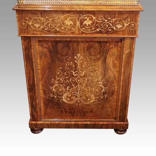 fig 8. Victorian walnut Davenport desk