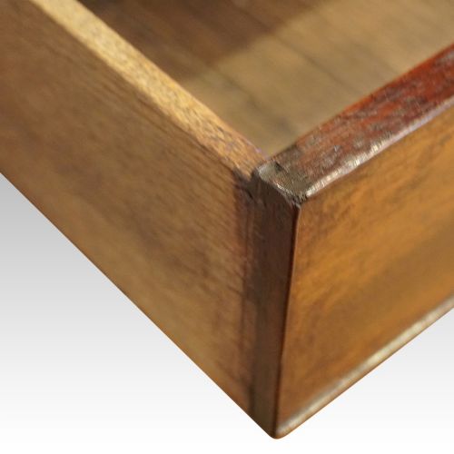 fig 2. Small Antique Georgian mahogany chest