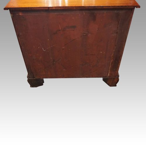 fig 4. Small Antique Georgian mahogany chest